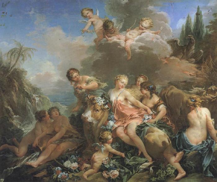 Francois Boucher The Rape of Europa